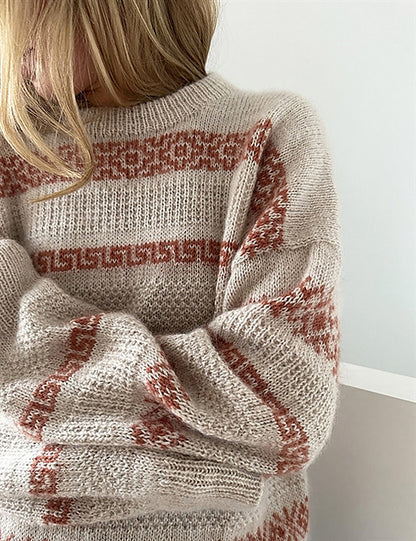 Kit de tricot - Terracotta Sweater par LE KNIT