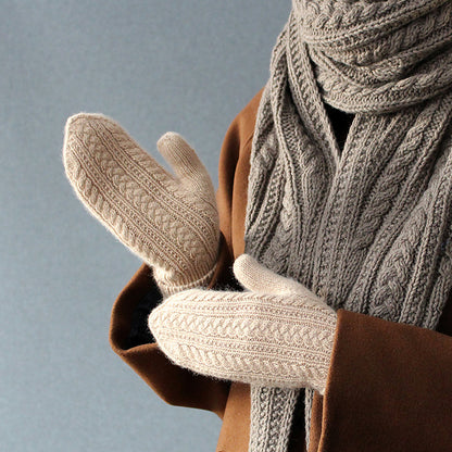 Kit de tricot - Theresa Mittens par Lisa Hannes