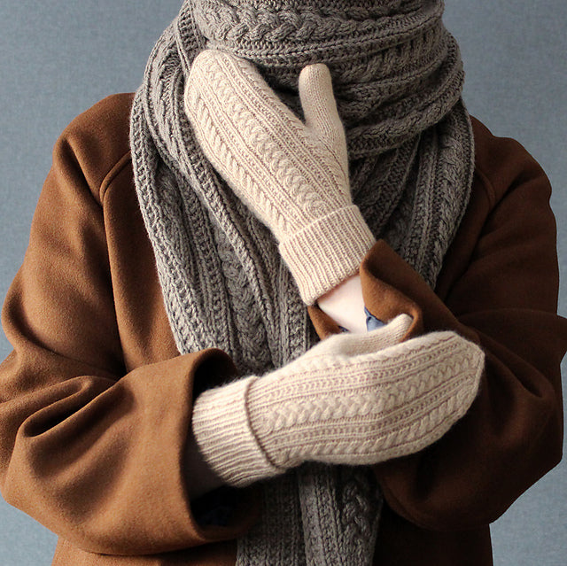 Kit de tricot - Theresa Mittens par Lisa Hannes