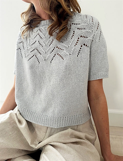 Kit de tricot - Tulipan Tee par LE KNIT / Lene Holme Samsøe