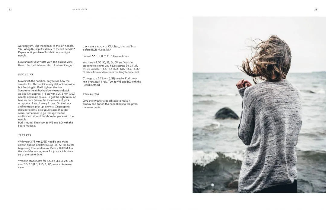 Urban Knit – Modern Nordic Patterns - Livre tricot anglais