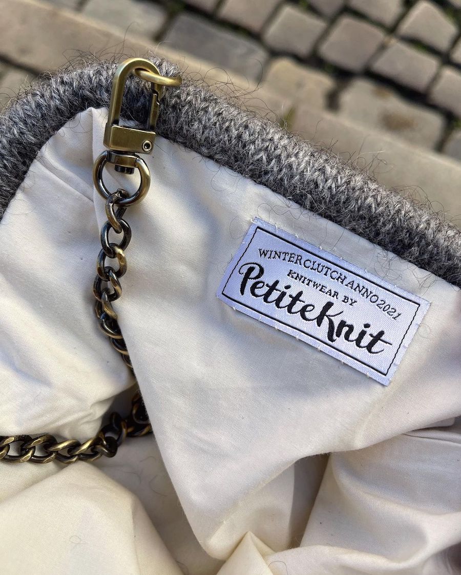 Patron &quot;Winter Clutch&quot; - PetiteKnit