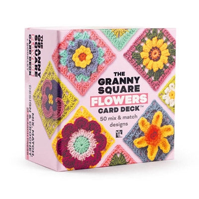 The Granny Square Flowers Card Deck - Cartes crochet