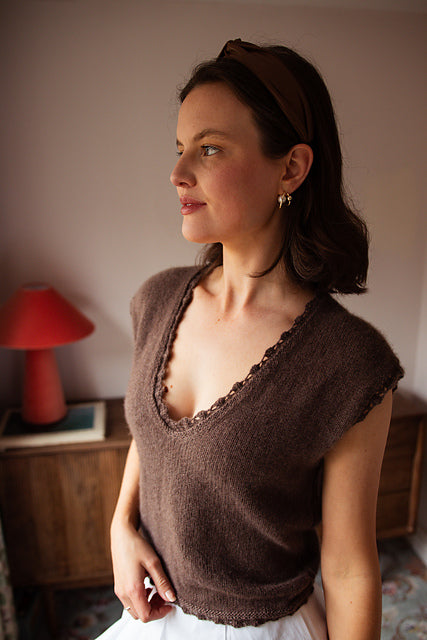 Kit de tricot- Winnie top par Lily Kate France