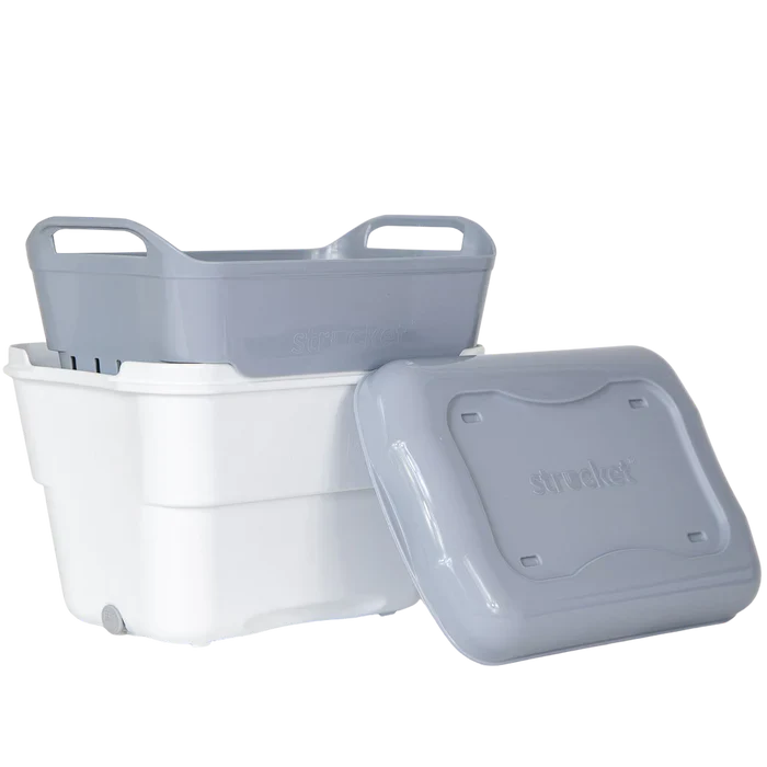 Strucket 4.5L Mini Strainer Bucket with Lid