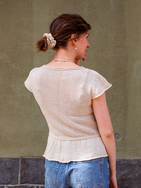 Kit de tricot - Flutterby Top par Veronika Lindberg