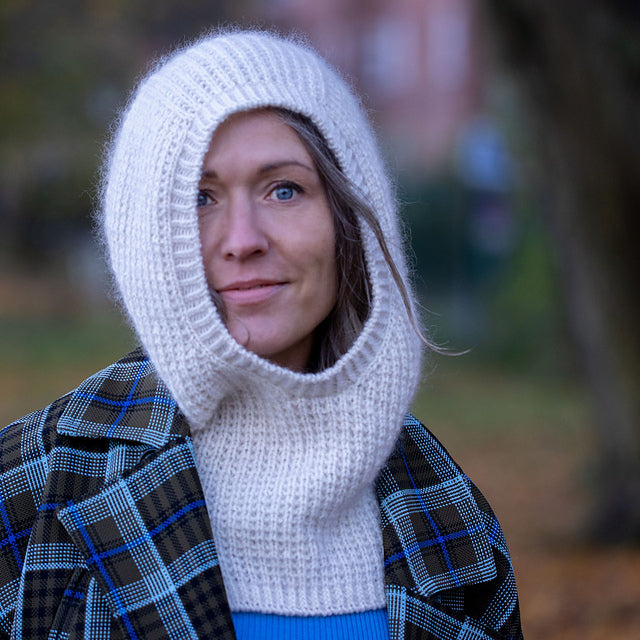 Kit de tricot - Hilly Hood par Anne Ventzel