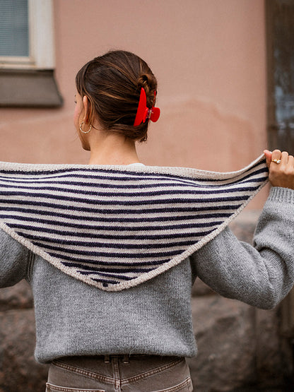 Kit de tricot - In My Stripes Era Scarf par Veronika Lindberg