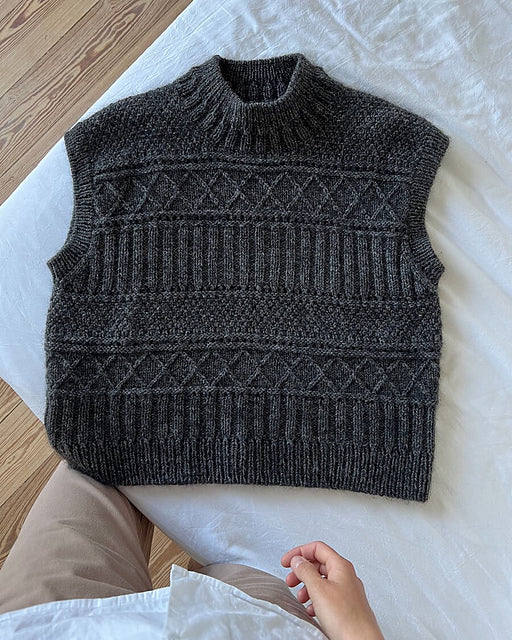Kit de tricot - Ingrid Slipover par PetiteKnit