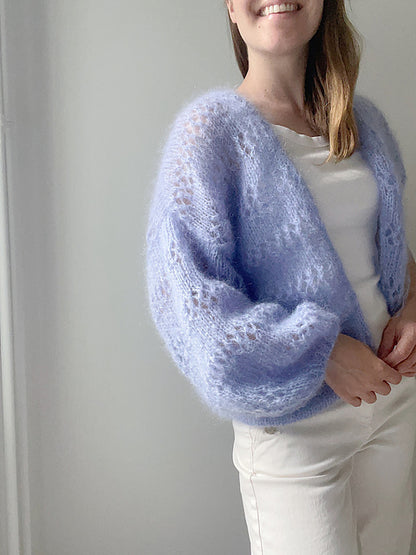 Kit de tricot - Iris cardigan par Anna Tanskanen