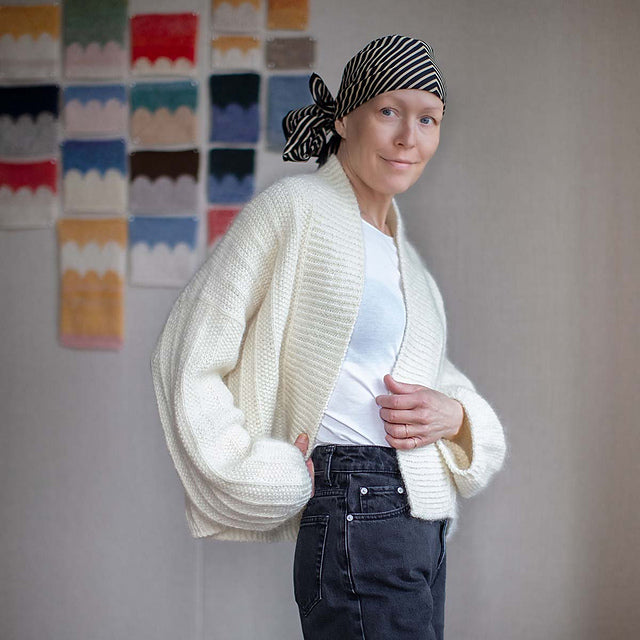 Kit de tricot - Villa Wrap par Anne Ventzel