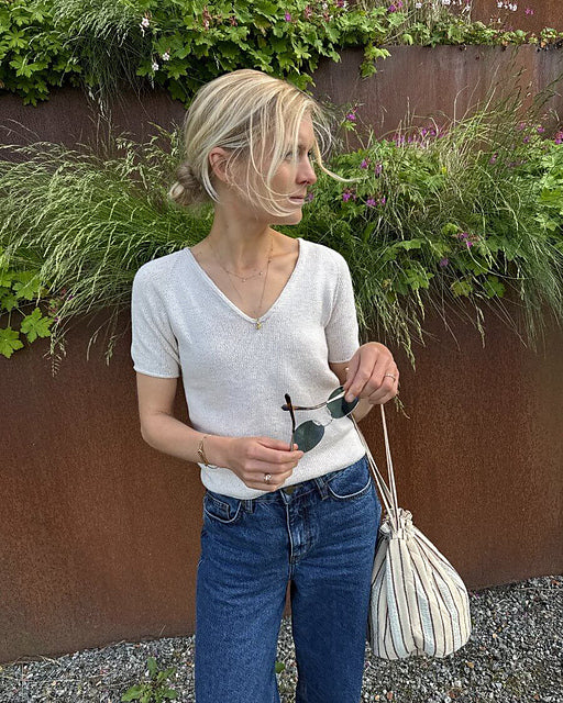 Kit de tricot - Cumulus Tee par PetiteKnit