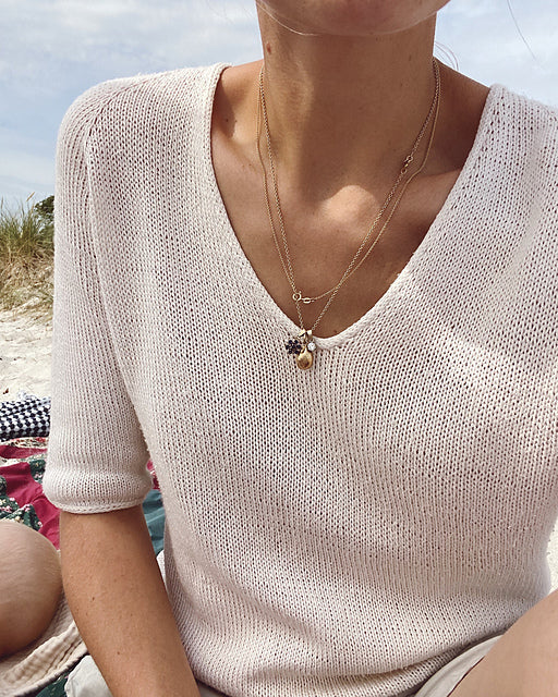 Kit de tricot - Cumulus Tee par PetiteKnit