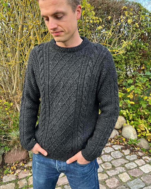 Kit de tricot - Moby Sweater Man par PetiteKnit