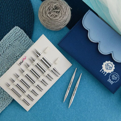 DELUXE Nova Special Interchangeable Needle Sets - 10cm (4”) - Knitpro