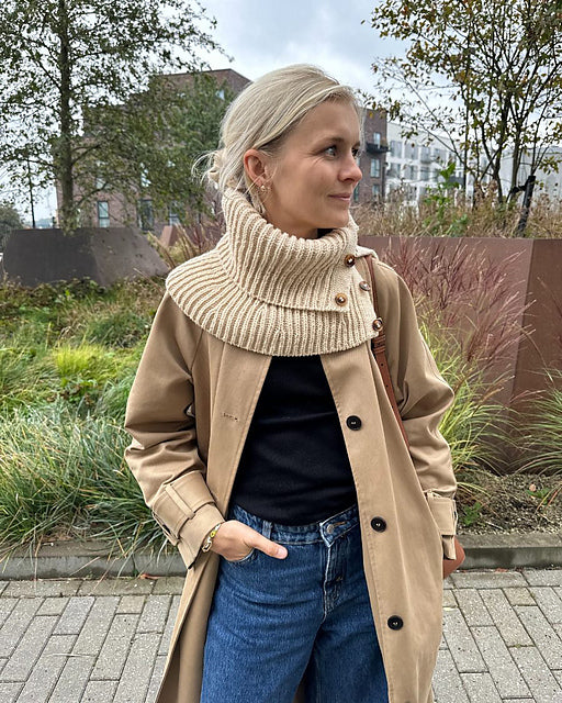 Kit de tricot - November Neck par PetiteKnit