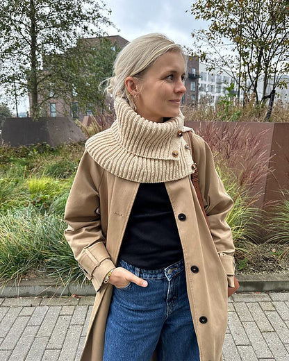 Kit de tricot - November Neck par PetiteKnit