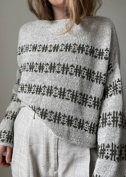 Kit de tricot - seoul blouse par aegyoknit