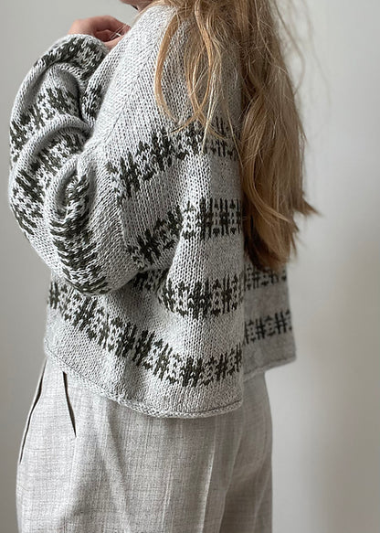 Kit de tricot - seoul blouse par aegyoknit