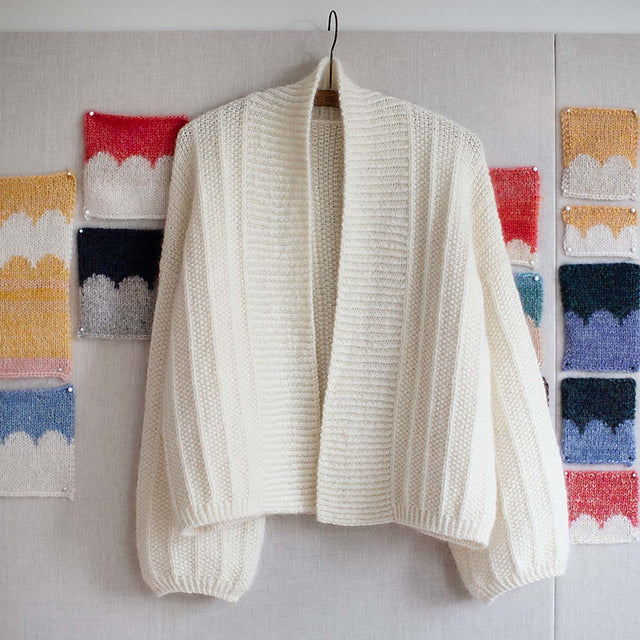 Kit de tricot - Villa Wrap par Anne Ventzel