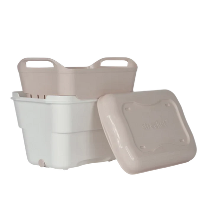Strucket 4.5L Mini Strainer Bucket with Lid
