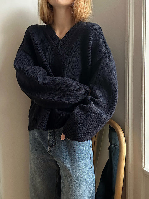 Kit de tricot - Sweater No. 30 V-neck par My Favourite Things