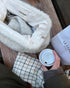 Lining for large frame clutch \ Doublure pour grande pochette avec cadre - Petiteknit