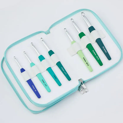 Waves 2.0 Grande Single Ended Crochet Hook Set - KnitPro