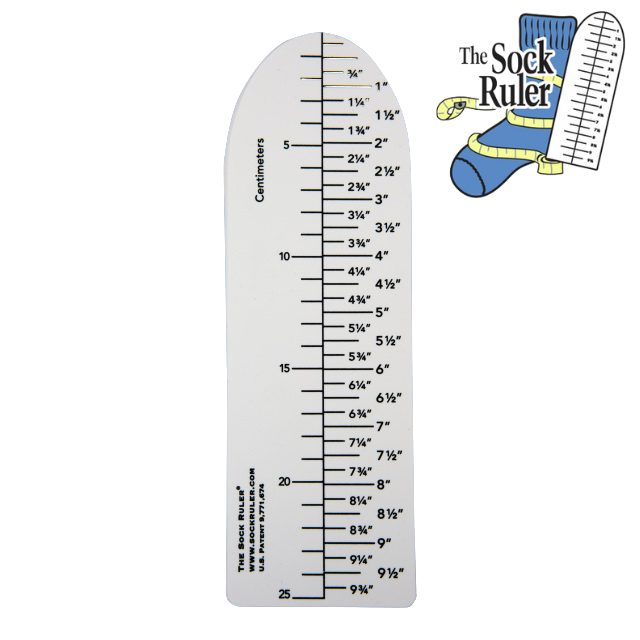 The Sock Ruler - Règle de chaussette