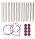 Knitpicks Ensemble Aiguilles Interchangeables Nickel