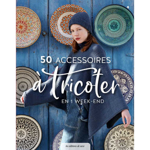 50 accessoires à tricoter - Livre Éditions de Saxe