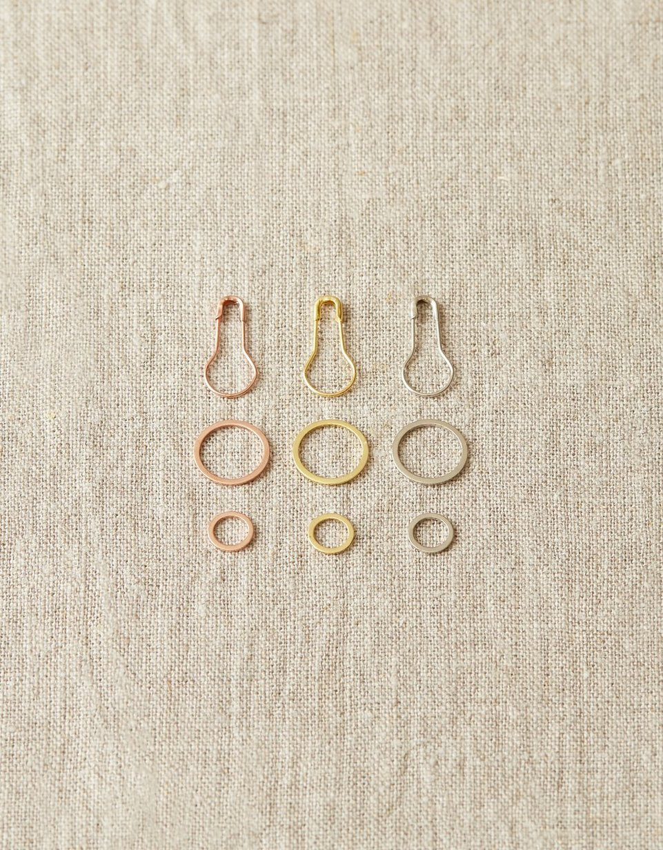 Cocoknit - Métal Stitch Markers (3 types)