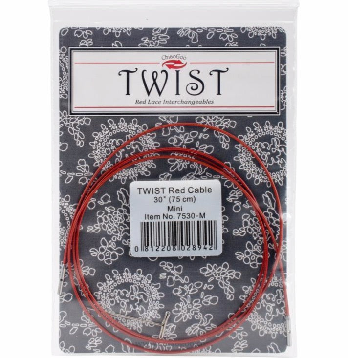 ChiaoGoo Twist Câbles rouges (mini)