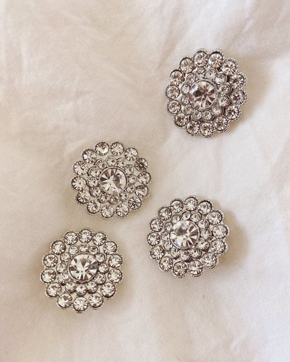 &quot;Boutons Bling pour April Cardigan&quot; - PetiteKnit