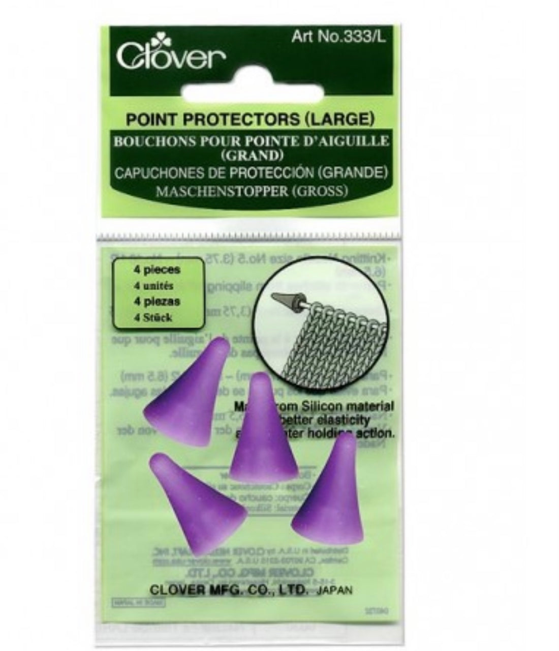 Bouchons pour pointe d’Aiguille  Clover