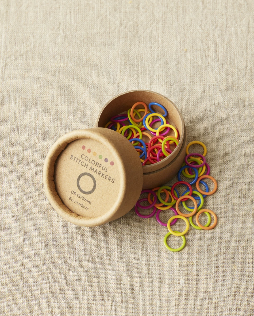 Marqueurs de points - Original / Colorful Ring Stitch Markers - CocoKnits