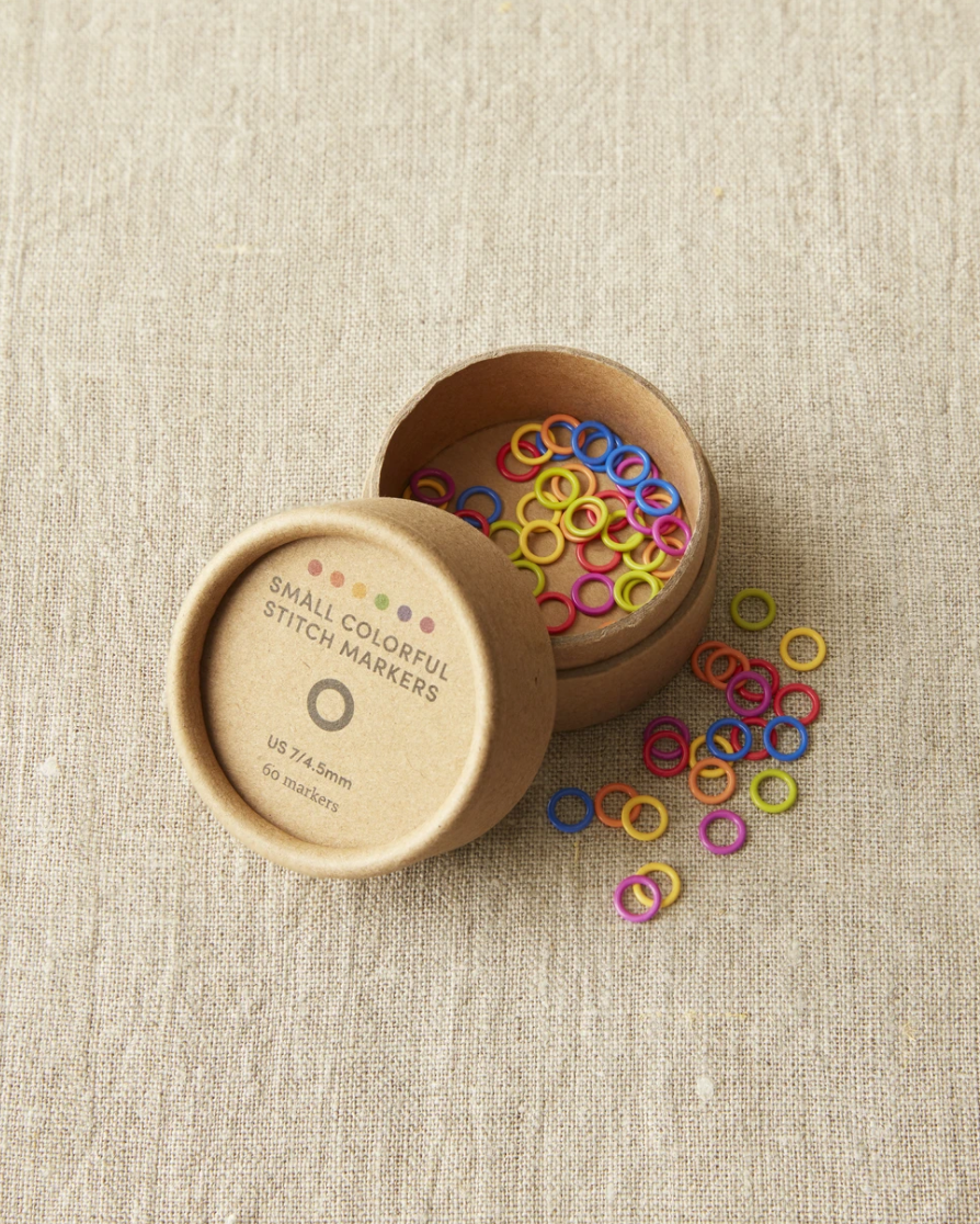 Marqueurs de points - Petit / Colorful Ring Stitch Markers - Small