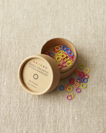 Marqueurs de points - Petit / Colorful Ring Stitch Markers - Small