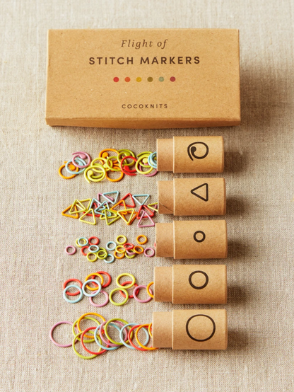 Ensemble marqueurs de points / Flight of stitch Markers