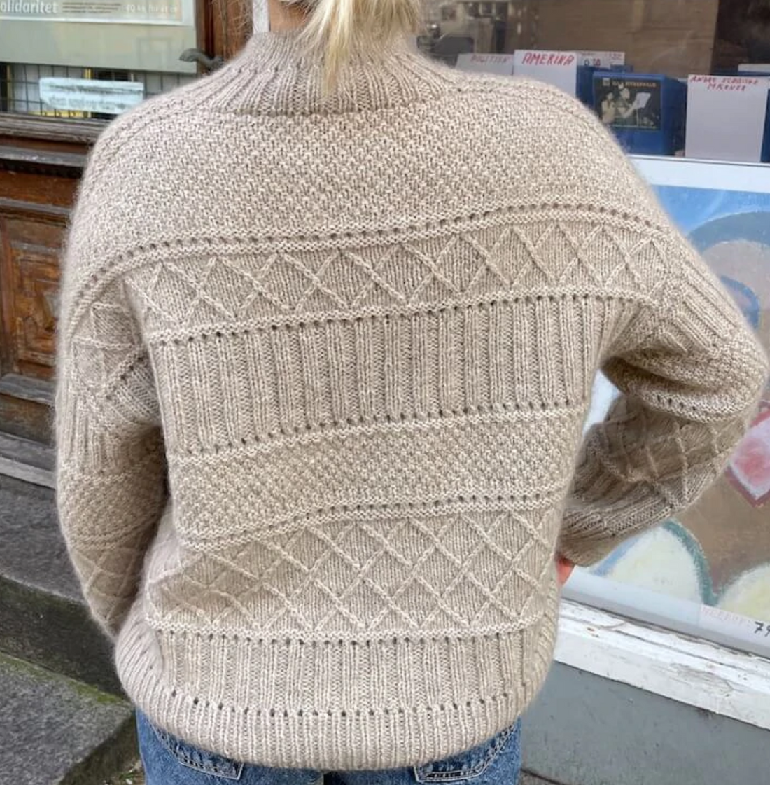 Patron &quot;Ingrid Sweater&quot; - PetiteKnit