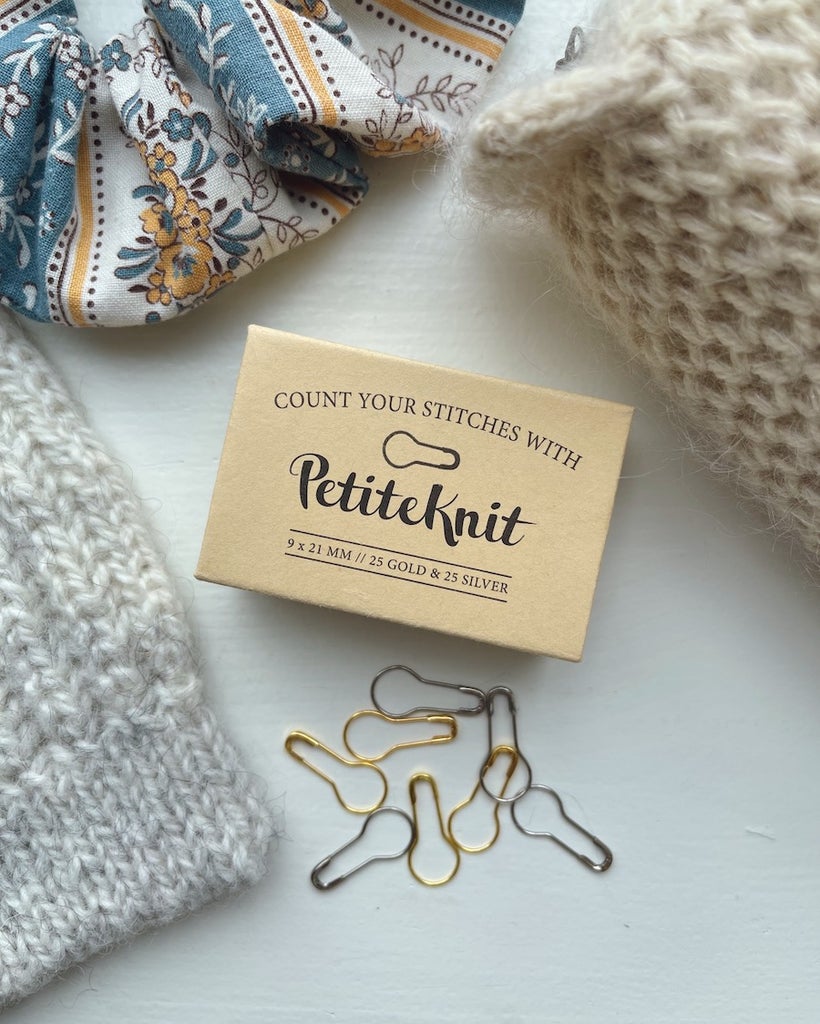 &quot;Count Your Stitches With PetiteKnit&quot; -  Marqueurs PetiteKnit