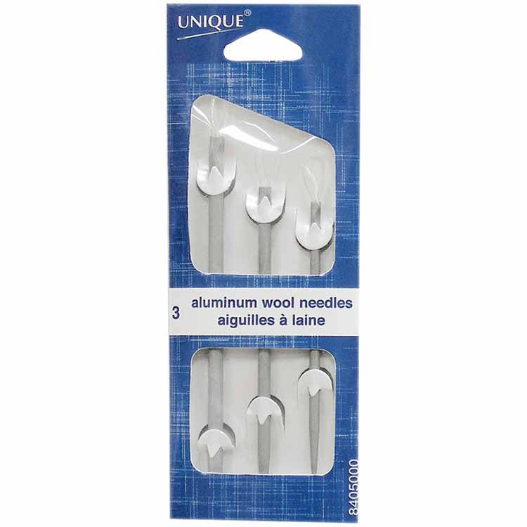 Aiguilles à Laine Embout Nylon Unique