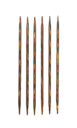 KnitPicks 6" (15 cm) Rainbow Aiguilles Double Pointes