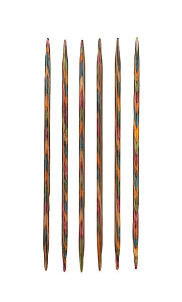 KnitPicks 8&quot; (20cm) Rainbow Aiguilles Double Pointes
