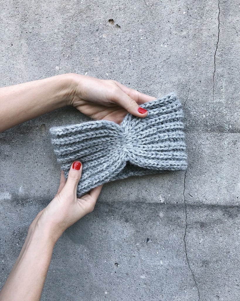 Patron Bandeau &quot;Ingeborg&quot; - PetiteKnit
