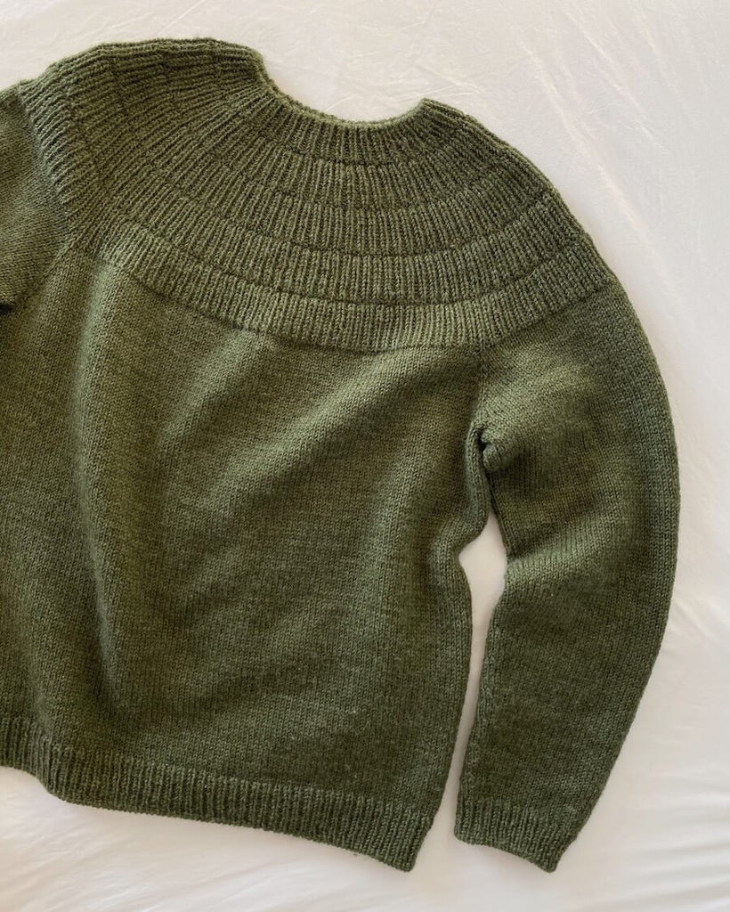 Patron "Anker's Sweater - My Boyfriend's Size" - PetiteKnit