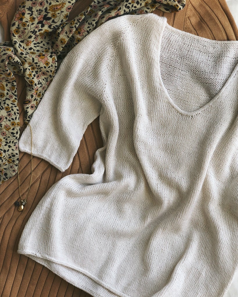 Patron &quot;Cumulus Tee&quot; - PetiteKnit