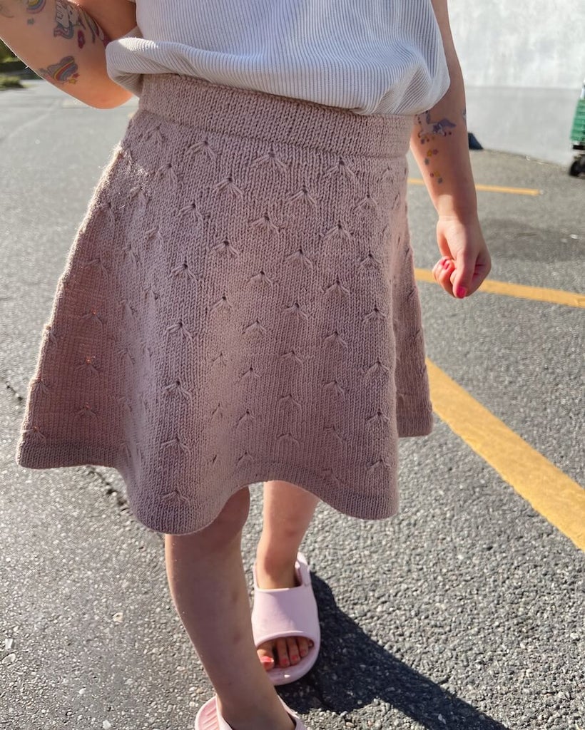 Patron &quot;Dandelion Skirt&quot; - PetiteKnit