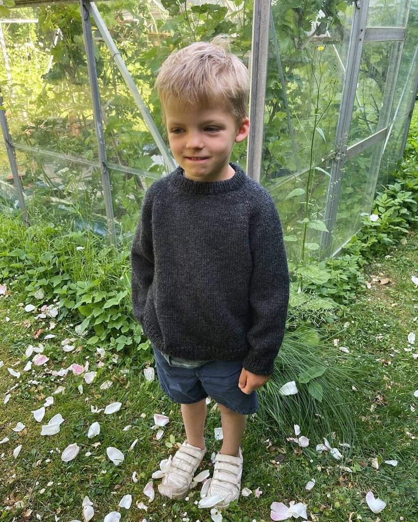 Patron &quot;Hanstholm Sweater Junior&quot; - PetiteKnit