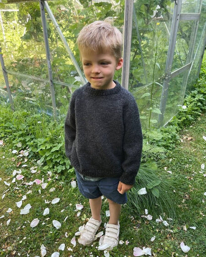Patron &quot;Hanstholm Sweater Junior&quot; - PetiteKnit